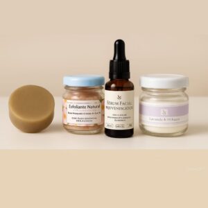 Kit Rejuvenescedor - com sabonete facial, esfoliante, sérum e hidratante