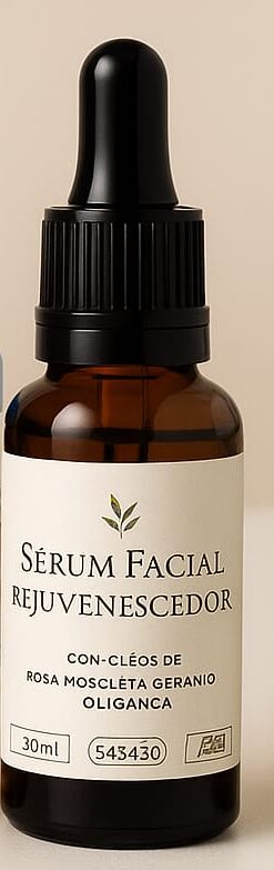 Sérum Rejuvenescedor - com ácido hialurônico e óleo essencial de olíbano
