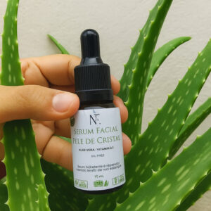 Sérum Pele de Cristal - com aloe vera in natura e vitamina E